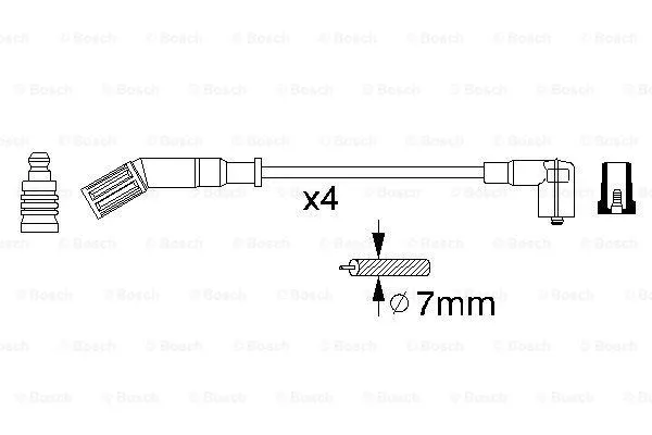 Ignition Cable Kit (0 356 912 841)