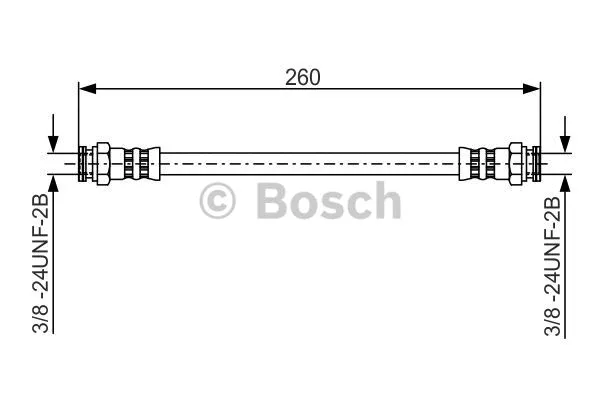 Brake Hose (1 987 481 346)