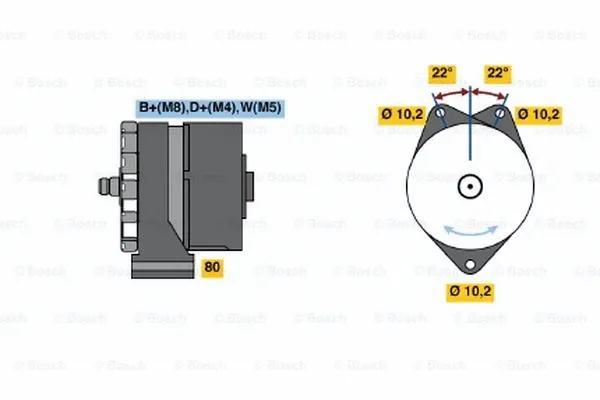 Alternator (0 120 469 891)