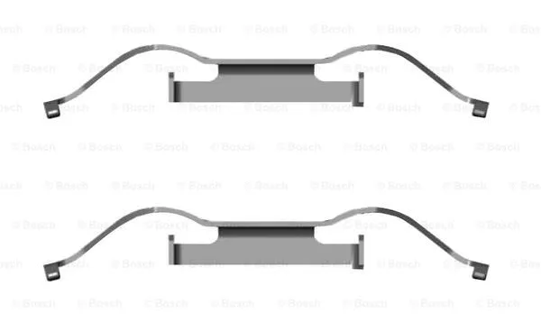 Accessory Kit, disc brake pad (1 987 474 687)