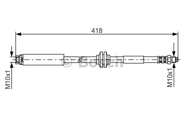 Brake Hose (1 987 481 058)