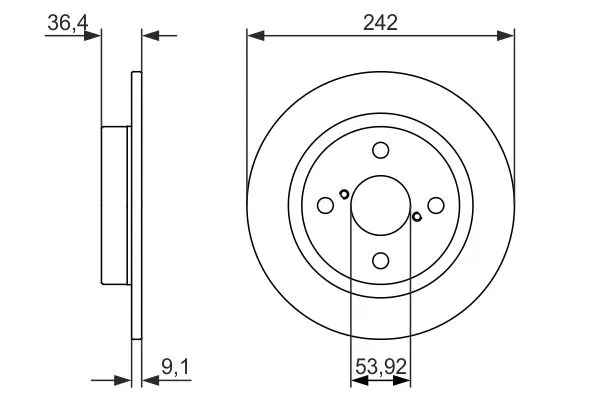 Brake Disc (0 986 479 879)
