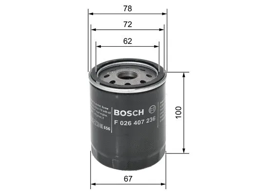 Oil Filter (F 026 407 236)