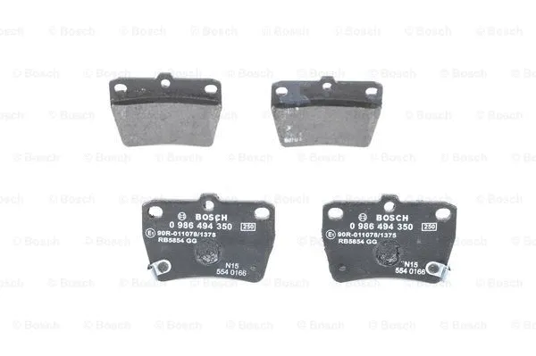 Brake Pad Set, disc brake (0 986 494 350)