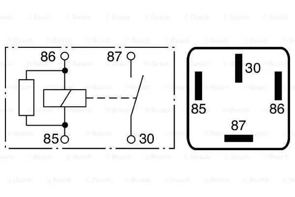 Relay, main current