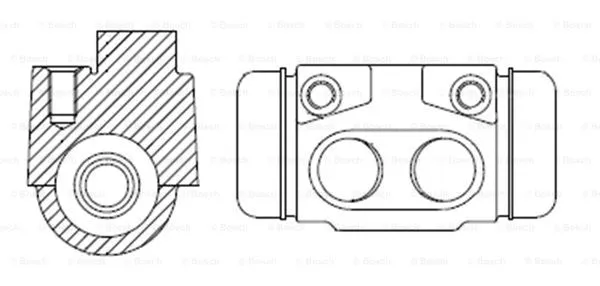 Wheel Brake Cylinder (0 986 475 502)