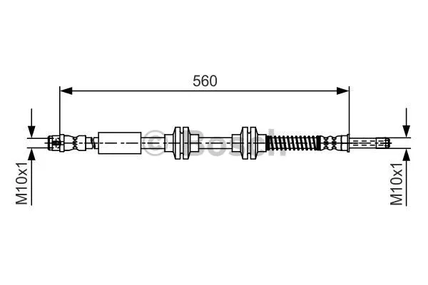 Brake Hose (1 987 481 664)