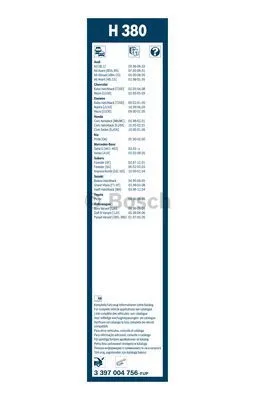 Wiper Blade (3 397 004 756)