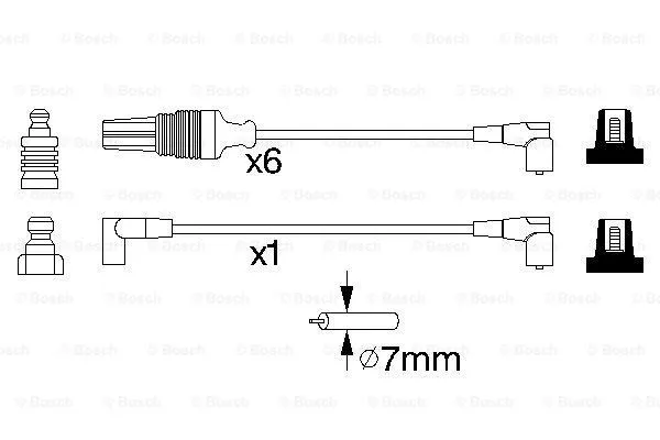 Ignition Cable Kit (0 986 356 964)