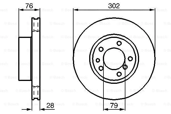 Brake Disc (0 986 478 317)
