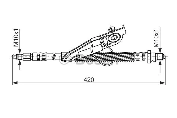 Brake Hose (1 987 476 816)