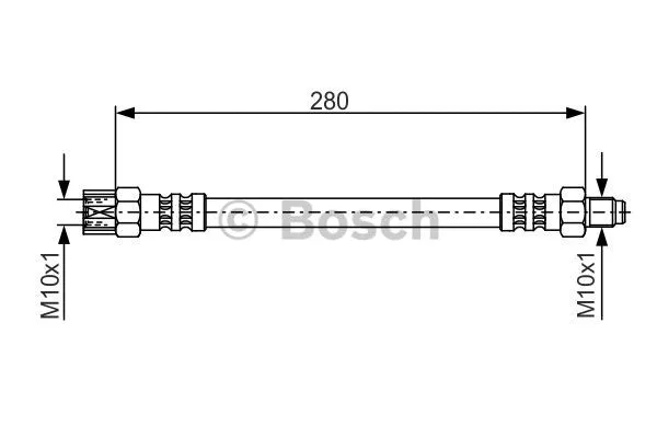 Brake Hose (1 987 476 396)