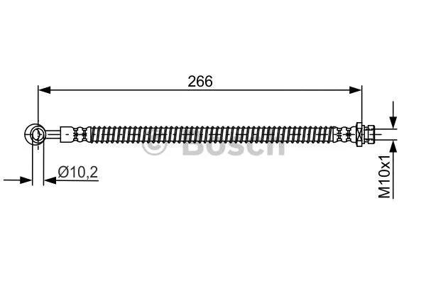 Brake Hose (1 987 481 755)