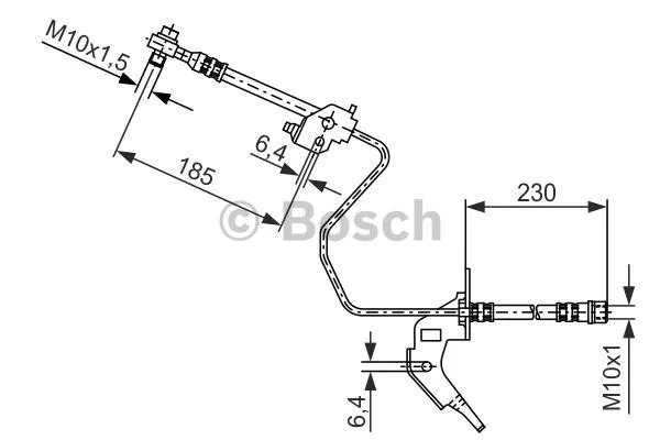 Brake Hose (1 987 476 200)