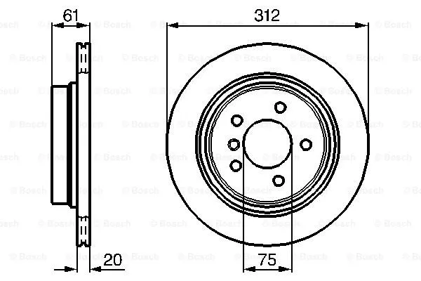 Brake Disc (0 986 478 763)