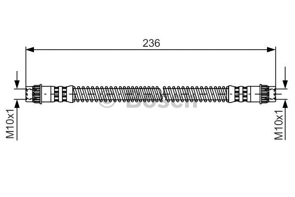 Brake Hose (1 987 476 148)