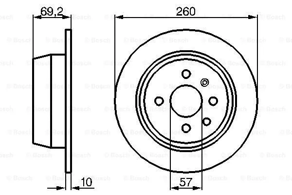 Brake Disc (0 986 478 086)