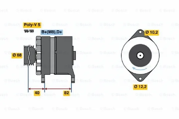 Alternator (0 120 469 859)