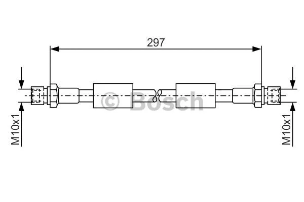 Brake Hose (1 987 476 380)