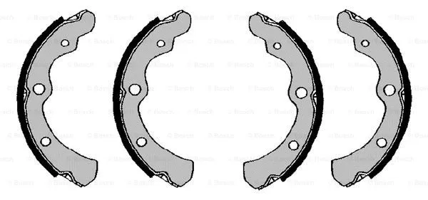 Brake Shoe Set (0 986 487 442)