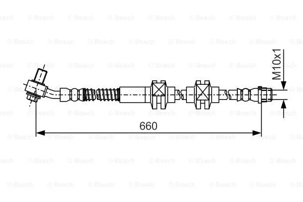 Brake Hose (1 987 481 A49)