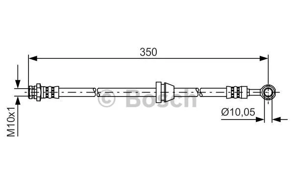 Brake Hose (1 987 481 388)