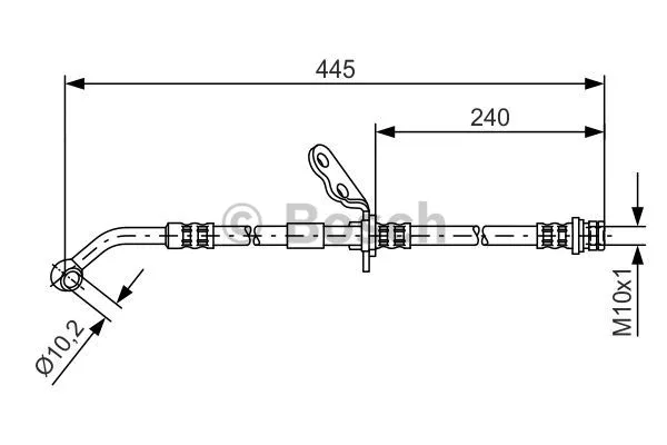 Brake Hose (1 987 481 382)