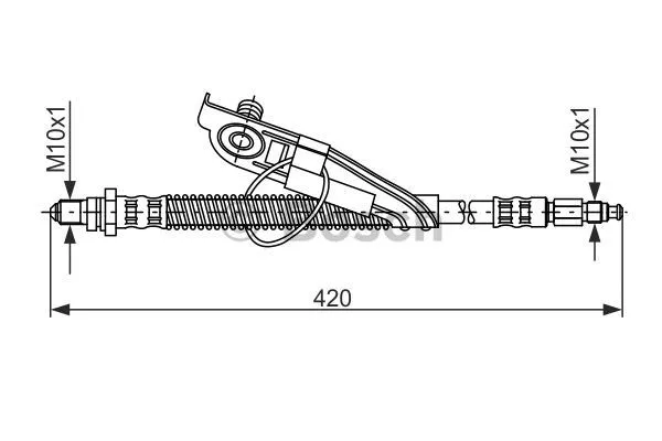 Brake Hose (1 987 476 817)