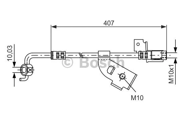 Brake Hose (1 987 481 113)