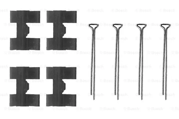 Accessory Kit, disc brake pad (1 987 474 193)