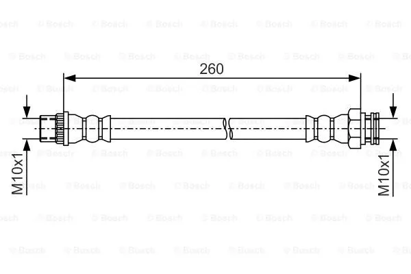 Brake Hose (1 987 481 996)