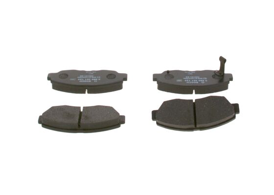 Brake Pad Set, disc brake (0 986 461 124)