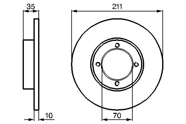 Brake Disc (0 986 478 338)