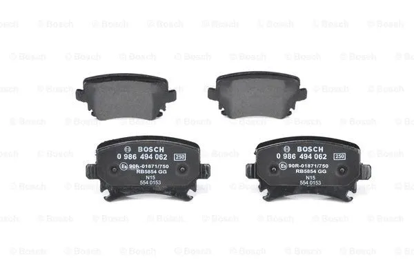 Brake Pad Set, disc brake (0 986 494 062)