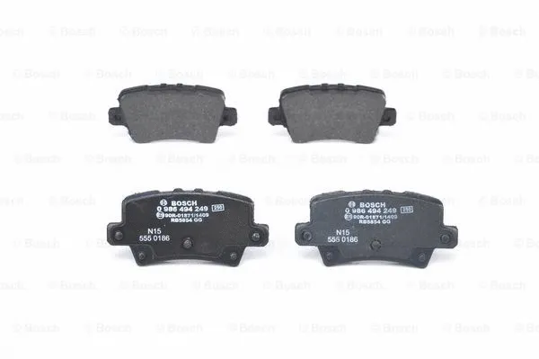 Brake Pad Set, disc brake (0 986 494 249)