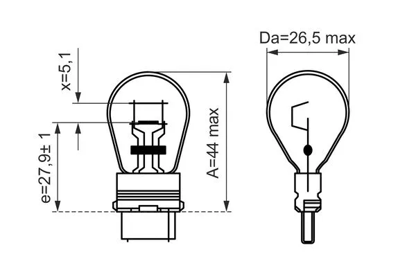 Bulb, park/position light (1 987 302 274)