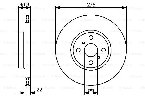 Brake Disc (0 986 479 431)