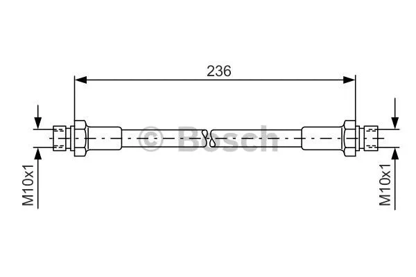 Brake Hose (1 987 476 289)