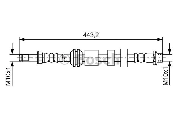 Brake Hose (1 987 481 740)