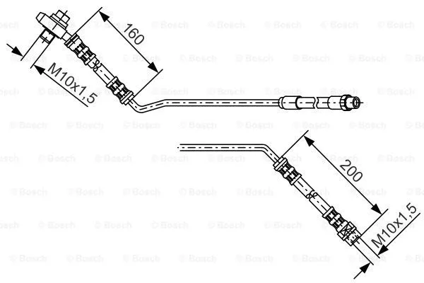 Brake Hose (1 987 476 055)