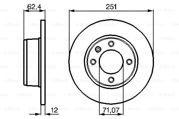 Brake Disc (0 986 478 879)
