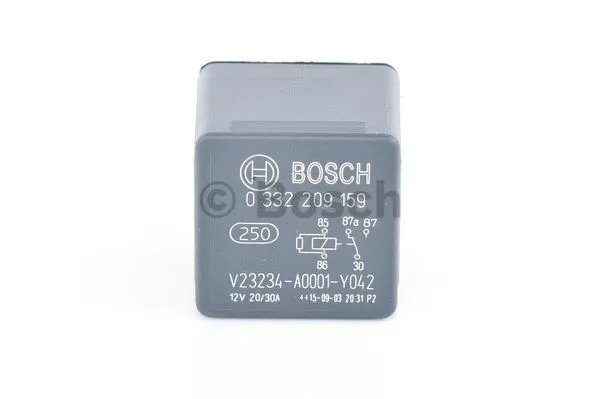 Relay, main current