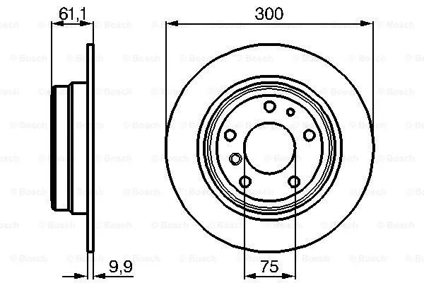 Brake Disc (0 986 478 321)