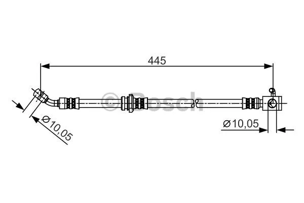 Brake Hose (1 987 481 263)