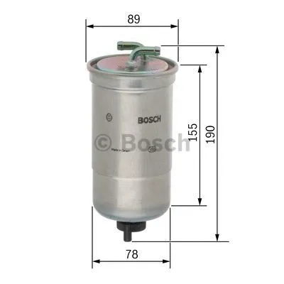 Fuel Filter (0 450 906 442)