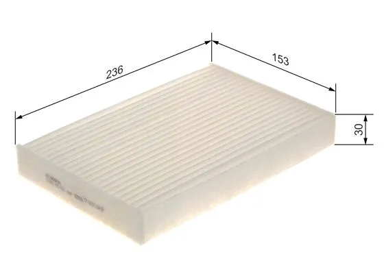 Filter, cabin air (0 986 4B5 002)