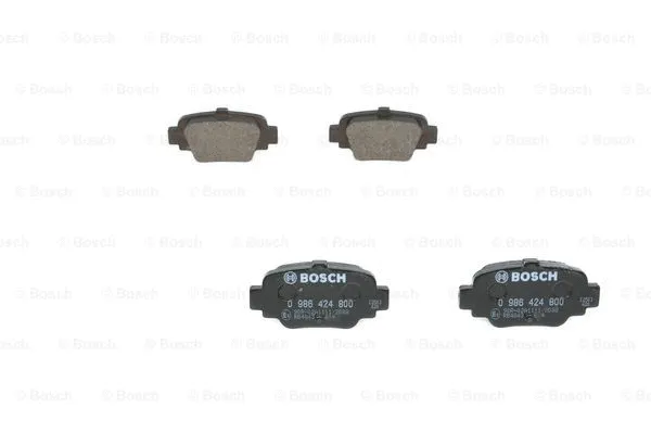 Brake Pad Set, disc brake (0 986 424 800)