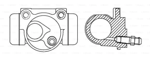 Wheel Brake Cylinder (0 986 475 616)