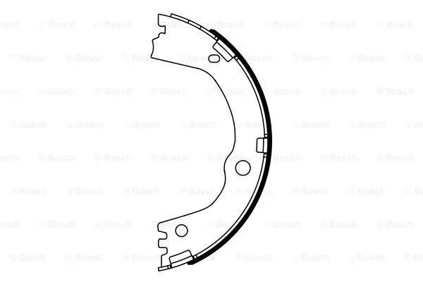 Brake Shoe Set, parking brake