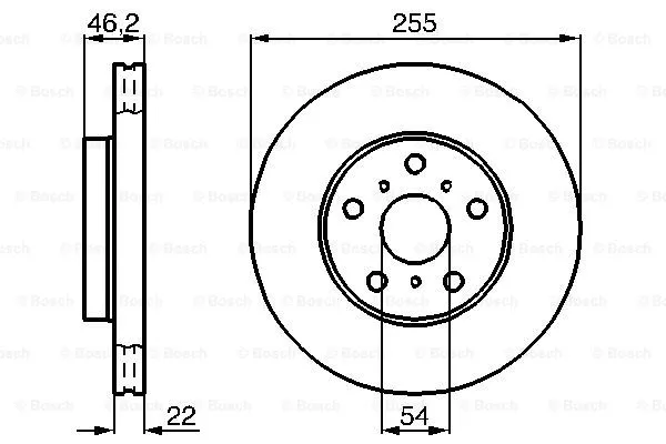 Brake Disc (0 986 478 725)